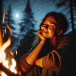 Joy at the campfire.png